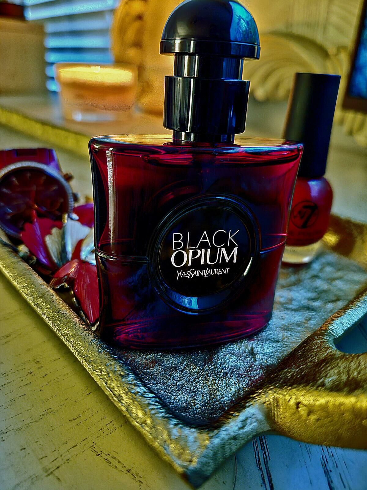 Black Opium Over Red